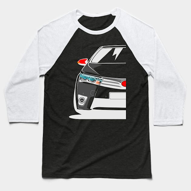 Corolla Altis 2014 Baseball T-Shirt by gaplexio